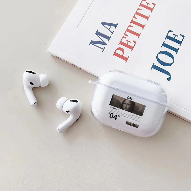 Роскошный уличный чехол для гарнитуры с Bluetooth Airpods pro 2 1 прозрачные аксессуары