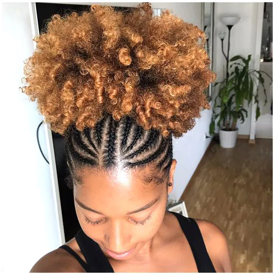 Синтетические кудрявые волосы конский хвост афро американские короткие