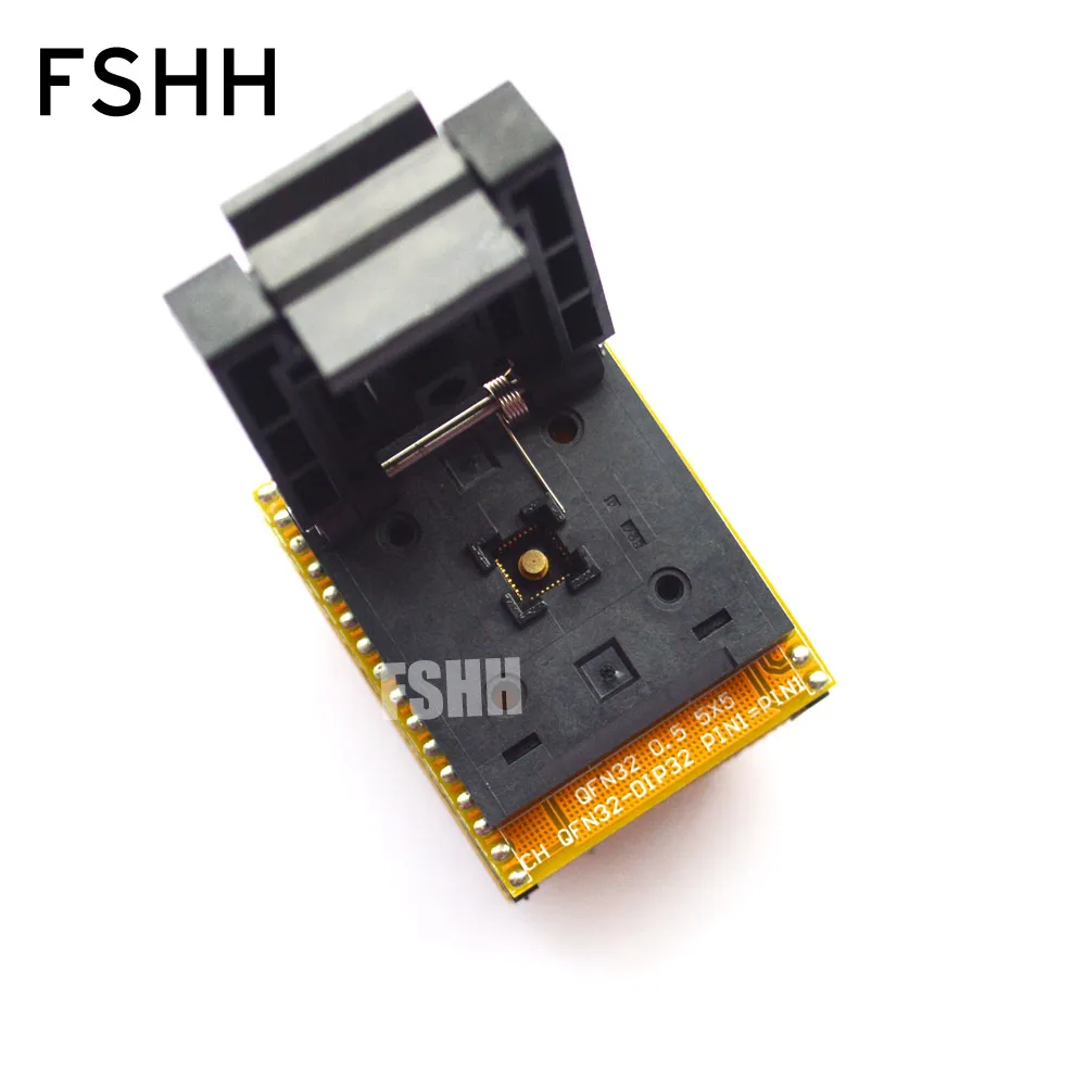 Тест QFN32 к DIP32 программатор адаптер WSON32 DFN32 MLF32 тестовая розетка 1pin универсальный