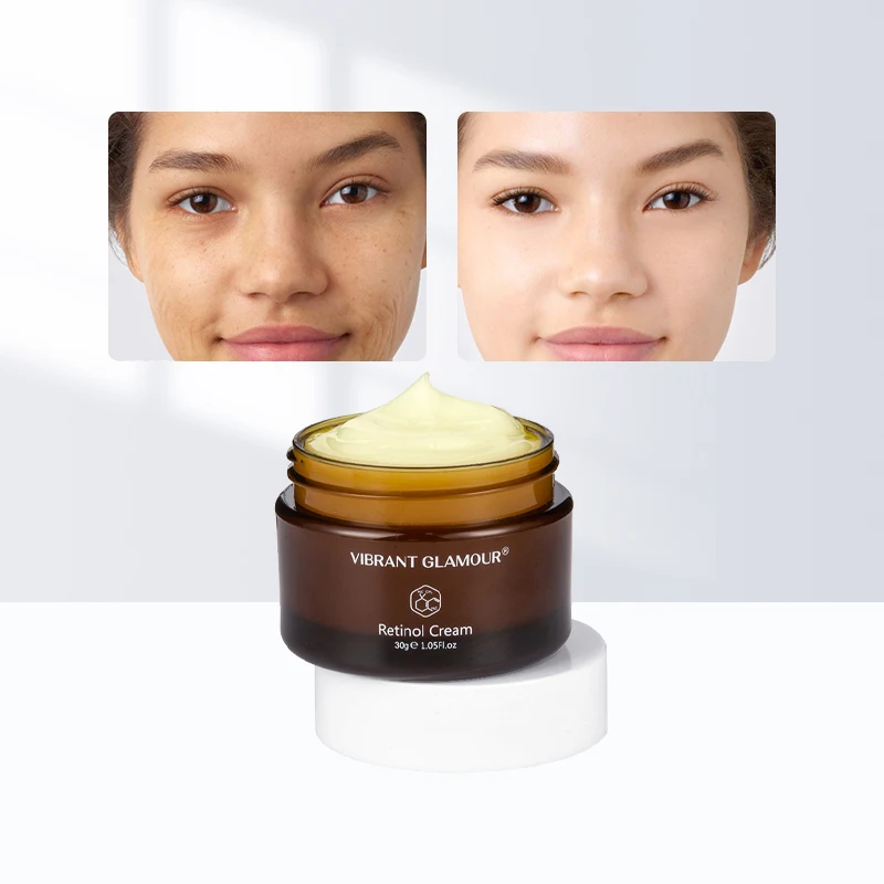 

1pc 30g Retinol Face Cream Firming Lifting Anti-Aging Remove Wrinkle Whitening Brightening Moisturizing Facial Skin Care