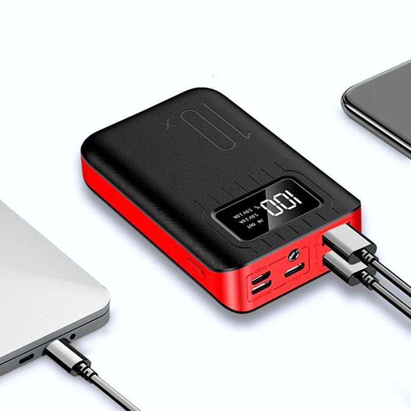 Mi ni power Bank 10000 мАч, двойной USB внешний аккумулятор для мобильного телефона, быстрая зарядка для iphone, xiaomi mi, портативное зарядное устройство, внешний аккумулятор, милый