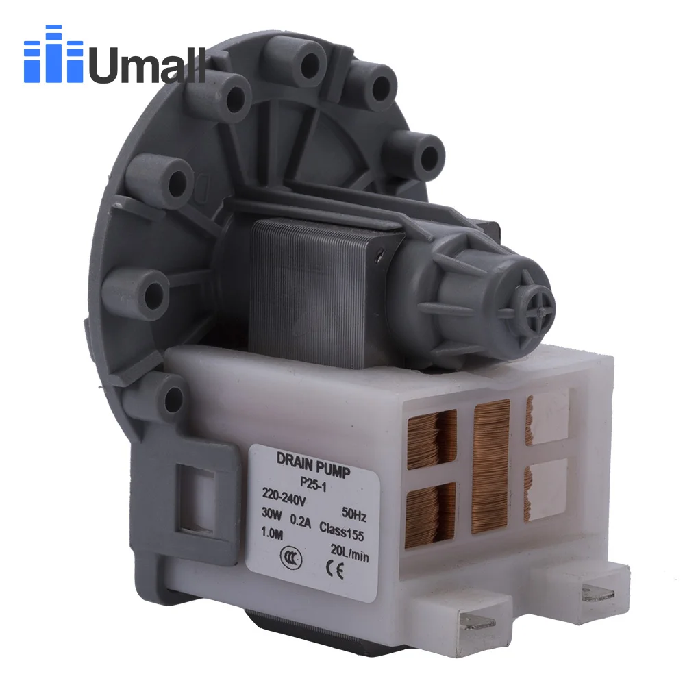 Сверхпрочный дренажный насос для стиральной машины 220 В сменный комплект