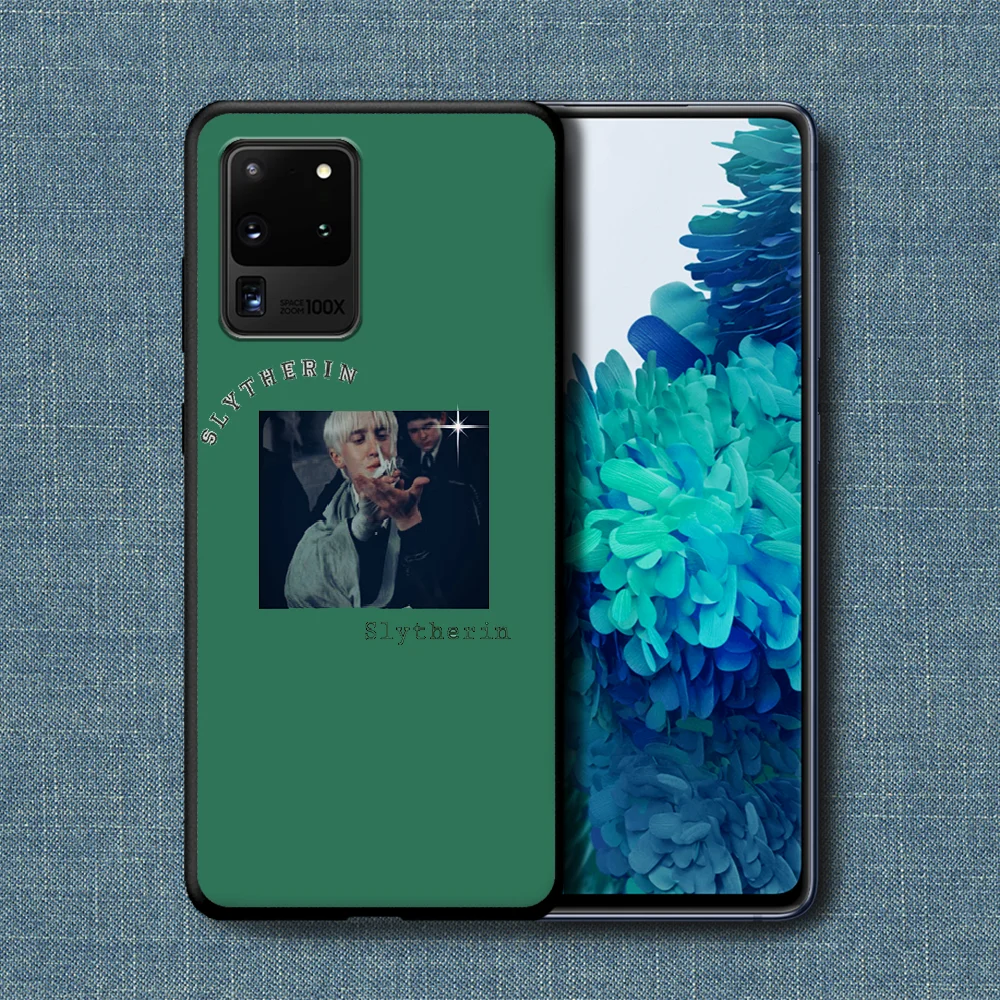 

Draco Malfoy Phone Case For Samsung Galaxy Note S 8 9 10 20 Plus E Lite Uitra black Bumper Pretty Back 3D Cover Luxury Coque Tpu