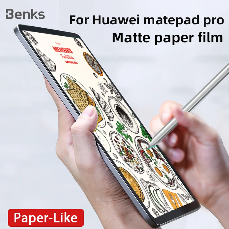 Защитная пленка Benks Paper Like For Huawei Mate Pad Pro 10 8 дюйма матовая защитная для экрана