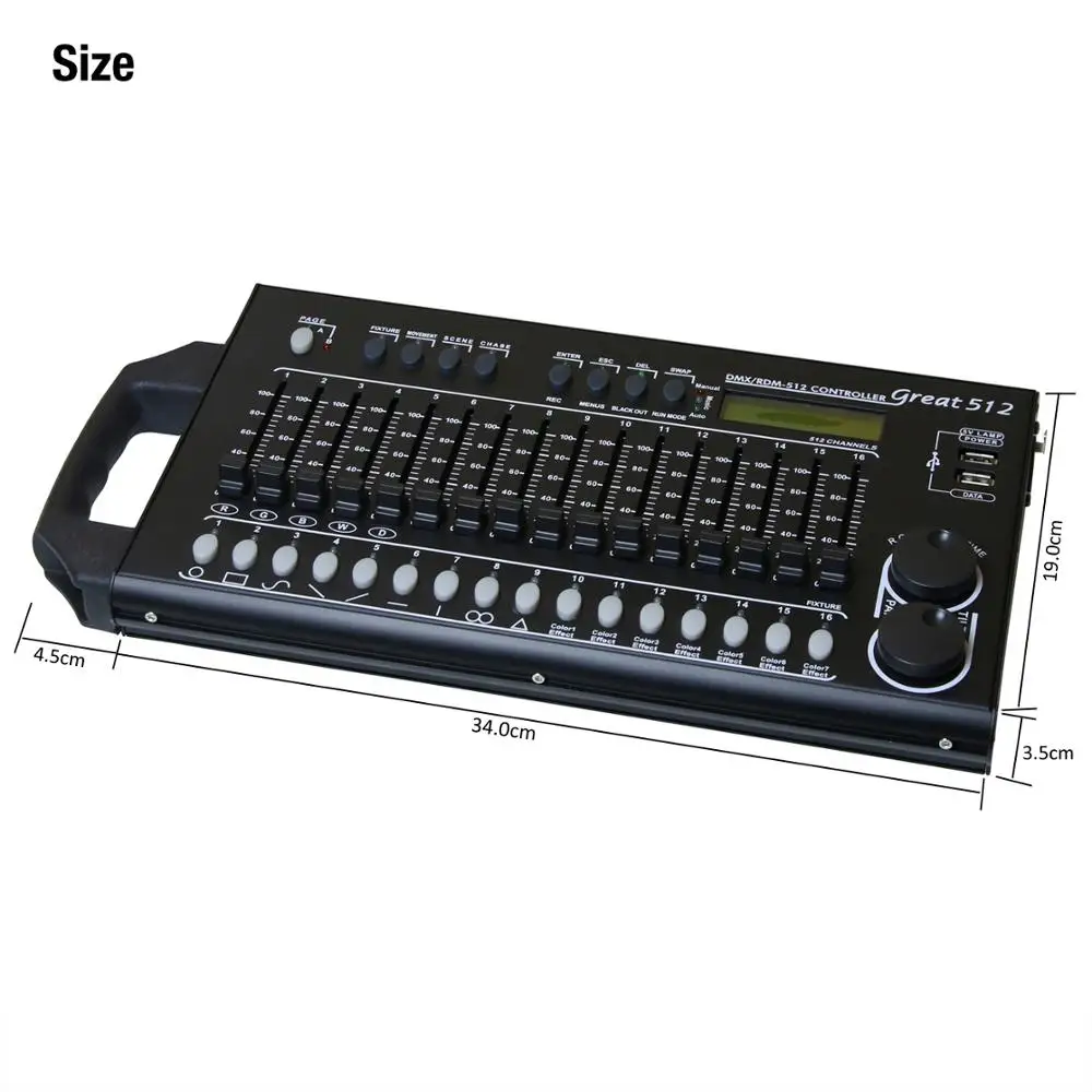 RDM DMX512 контроллер 2 4G беспроводной DMX Dfi передатчик Xlr консоль со сценическим