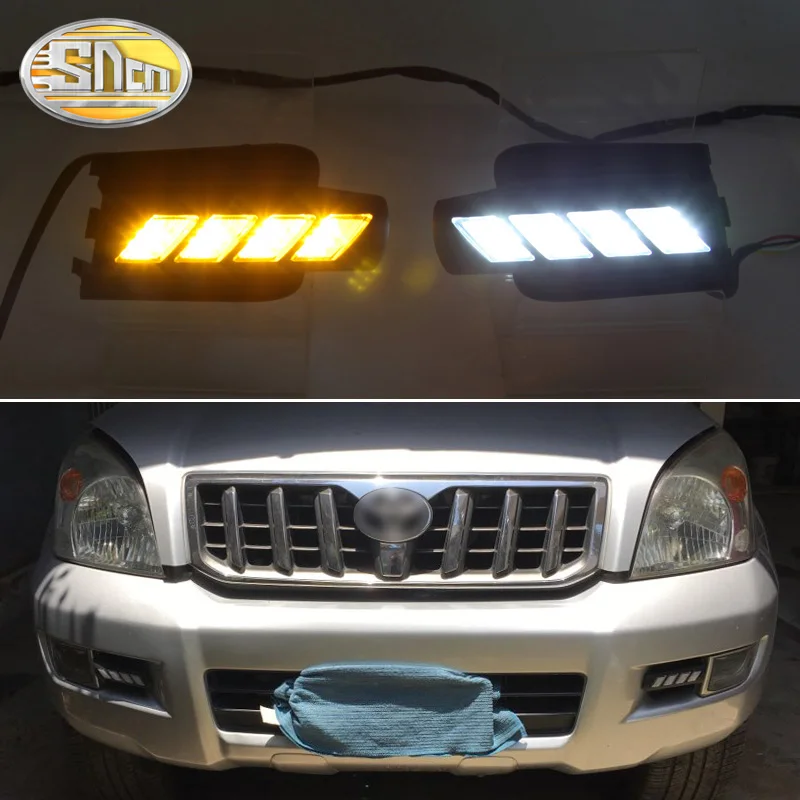 Для Toyota Prado 120 FJ120 LC200 2003 2009 затемнения Стиль реле Водонепроницаемый ABS 12В