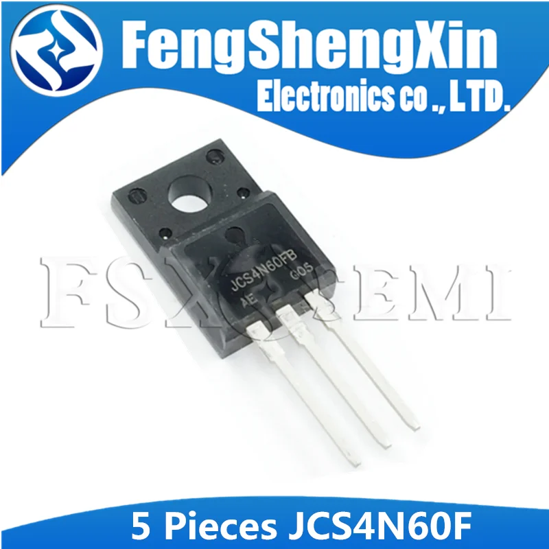 5 шт. JCS4N60F TO 220F 600V 4A JCS4N60 TO220F 4N60 JCS4N60FB MOSFET|Интегральные схемы| |