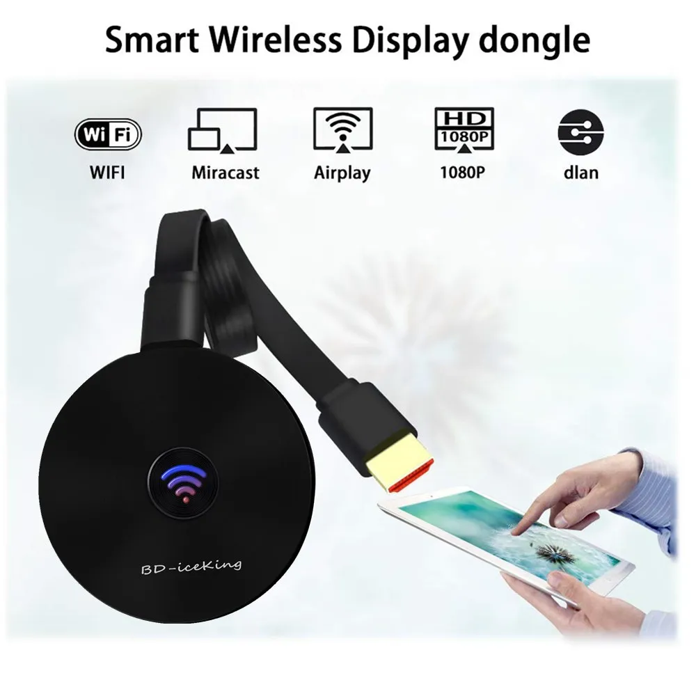 

ТВ-приемник, 1080P, X10S, 2,4G, 5G, Wifi, Miracast, HDMI, Anycast, с DLNA, Airplay, для iOS, Android