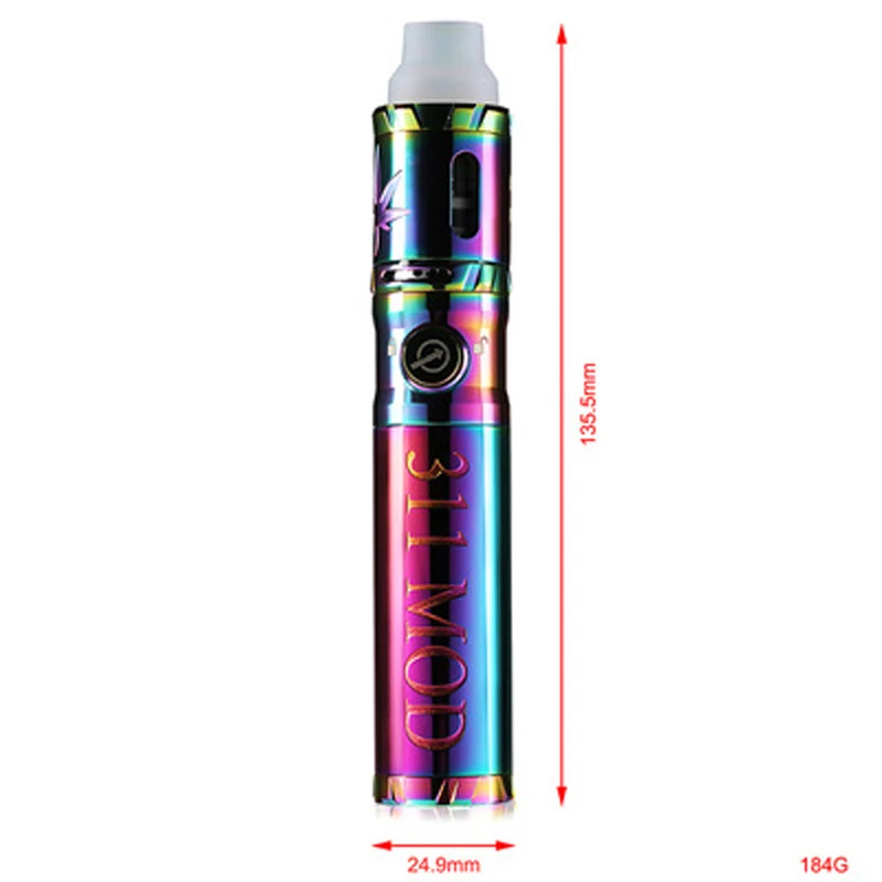 0 2 ohmDry травяной восковый вапорайзер Pen курение трубка стартовый комплект 18650