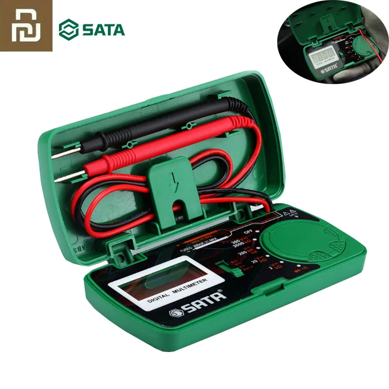 Цифровой мультиметр Youpin Sata измеритель Esr тестеры Автомобильный Электрический