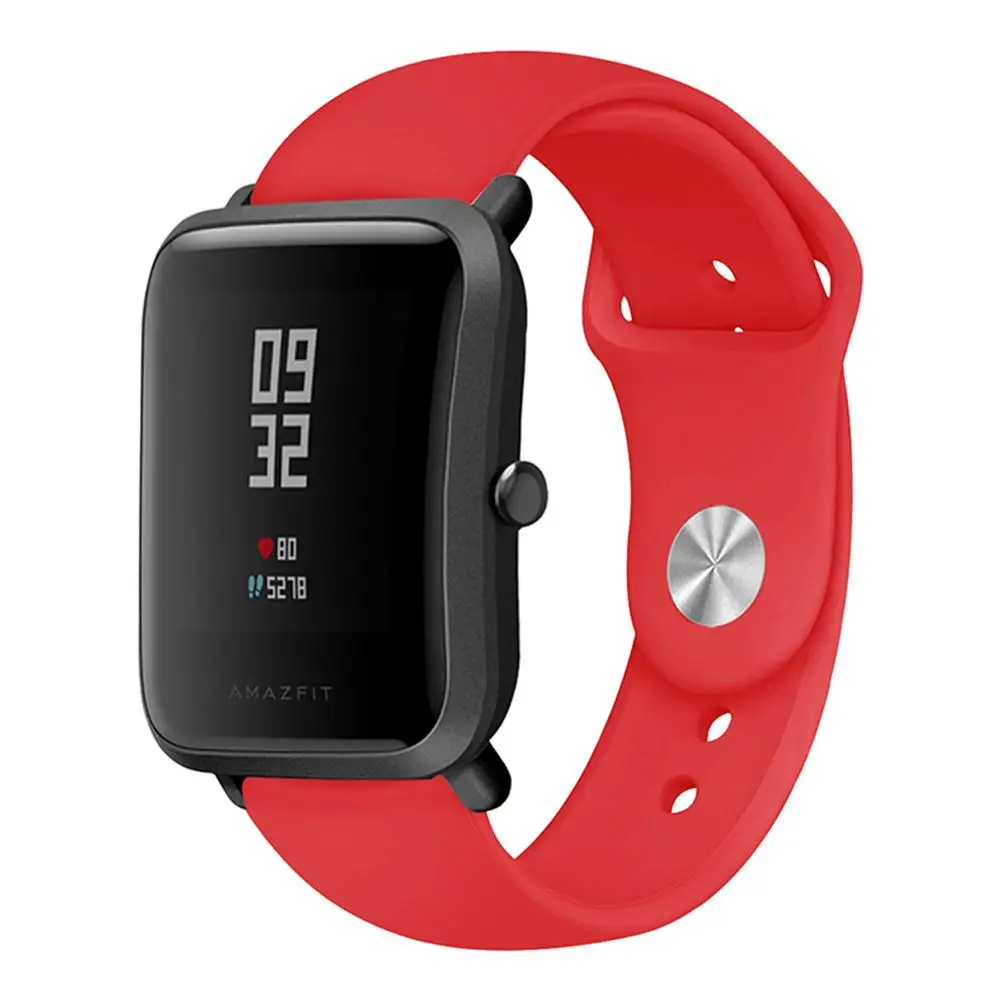 20 мм силиконовый ремешок для часов для samsung Galaxy Active gear S2 Garmin Vivoactive 3 Amazfit часы ремешок аксессуары