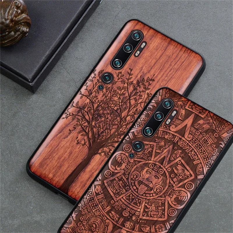 Чехол для Xiaomi Mi CC9 Pro тонкий деревянный чехол бампер из ТПУ чехлы телефонов