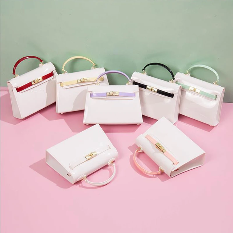 

Jelly Purse Crossbody Mini Handbag Bags For Women 2021 Bolsos Para Mujer Torebka Damska High Quality Sac A Main Femme Bolsa