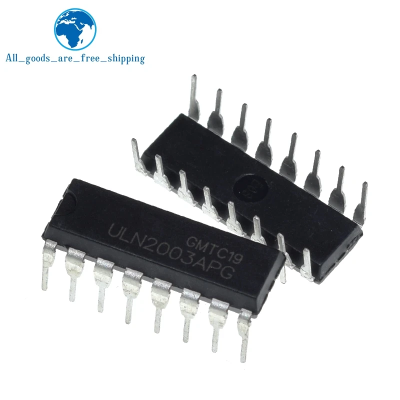 10 шт. ULN2003AN DIP16 ULN2003A DIP-16 ULN2003 ULN2003APG DIP новый и оригинальный IC | Электронные
