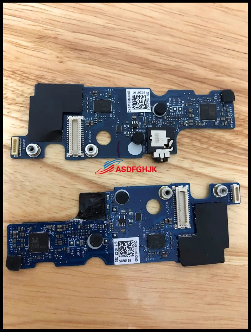 Для DELL для XPS 15 9550 IO аудио Плата P1GM9 0P1GM9 59T.048N.A00 работает|Комплектующие ремонта