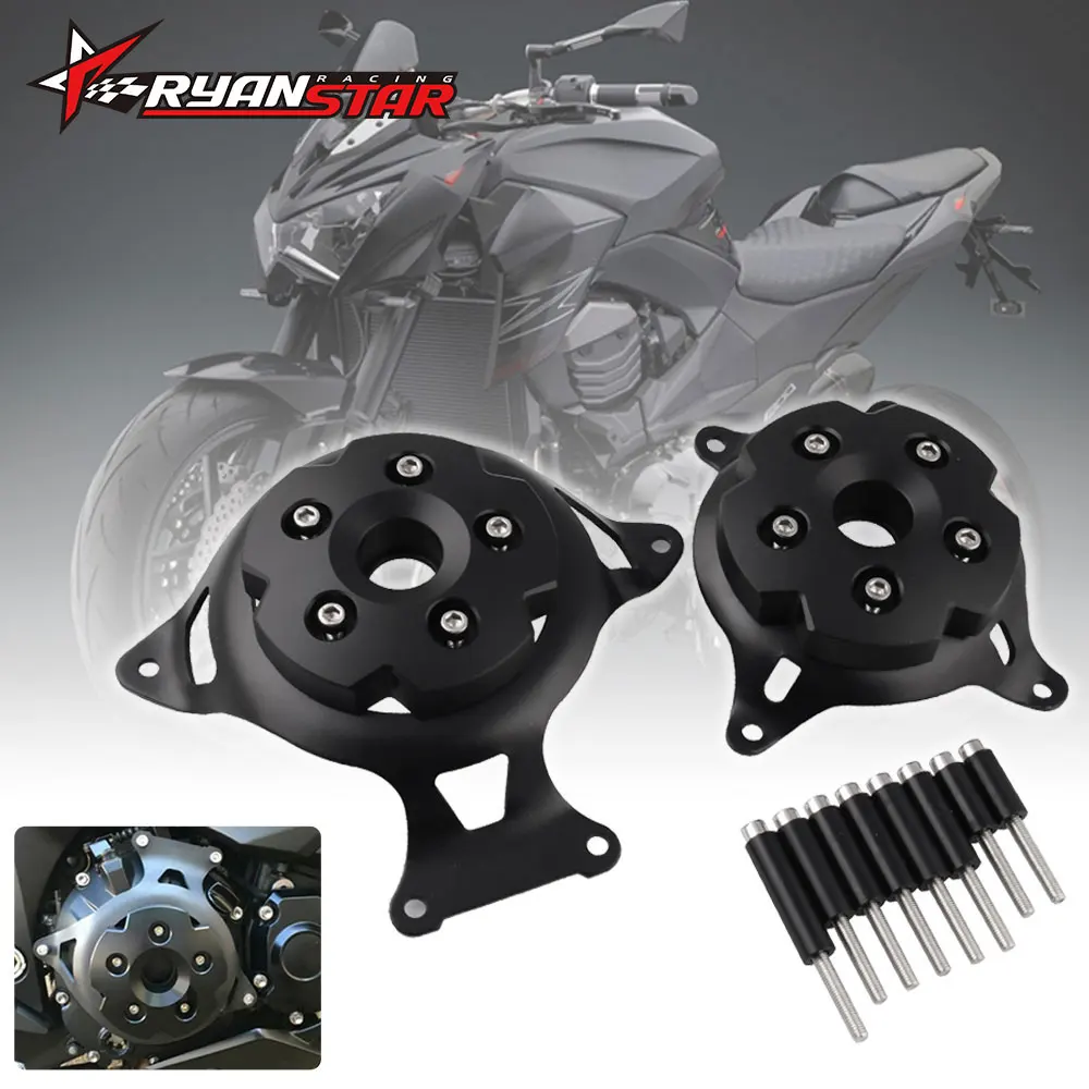 Motorcycle Engine Stator Cover Guard Protection Side Shield Protector For Kawasaki Z750 Z800 2013 - 2017 Z 750 800 13-17 | Автомобили и
