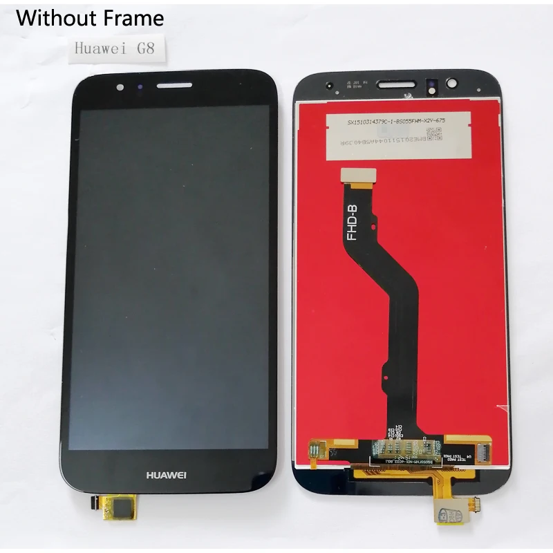 5 дюймов для Huawei GX8 G8 RIO-L01 L02 L03 ЖК-дисплей + сенсорный экран с рамкой дигитайзер