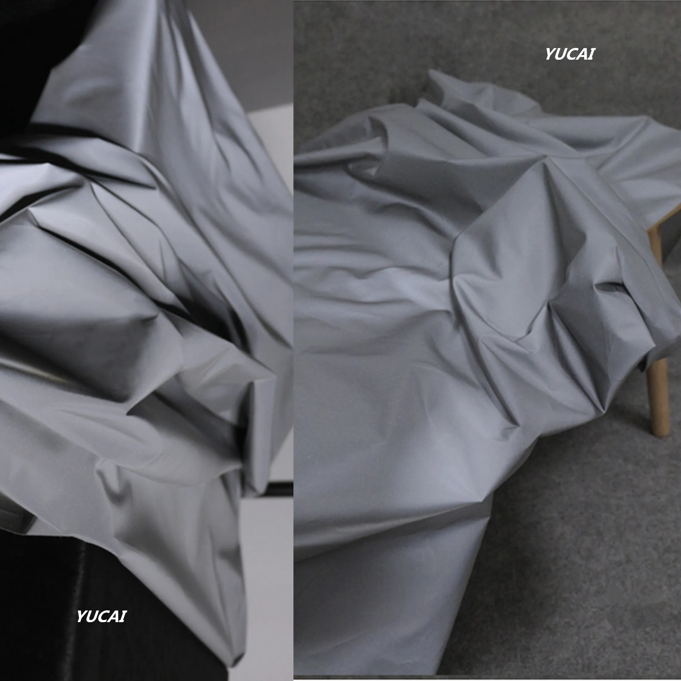 50x140 см Светоотражающая специальная креативная яркая серебристая светящаяся