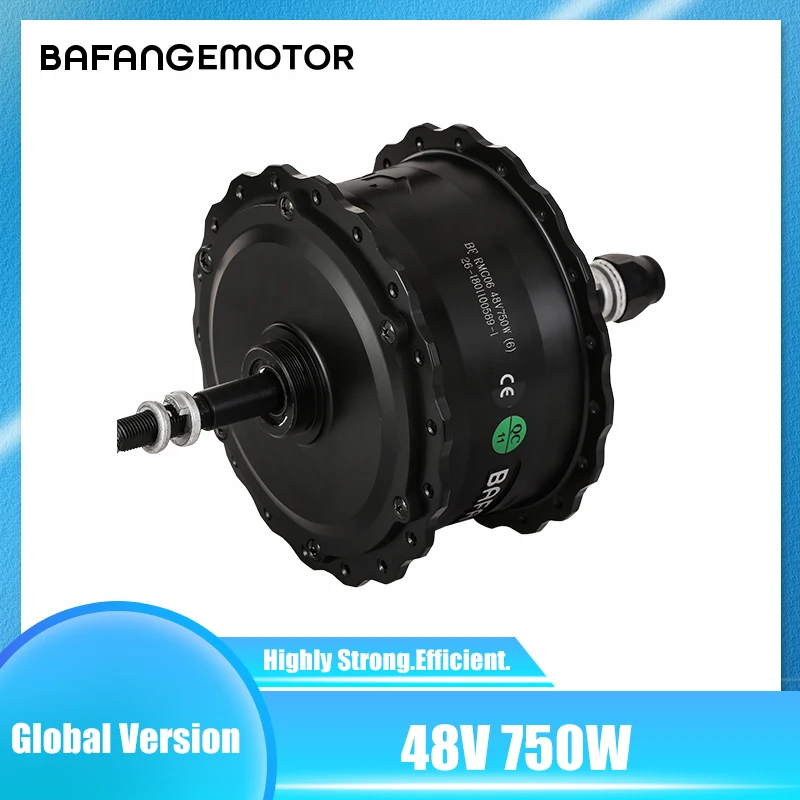Мотор BAFANG 48 в 750 Вт бесщеточный мотор редуктор для ступицы Bafang RMG06 D/DC задний старый