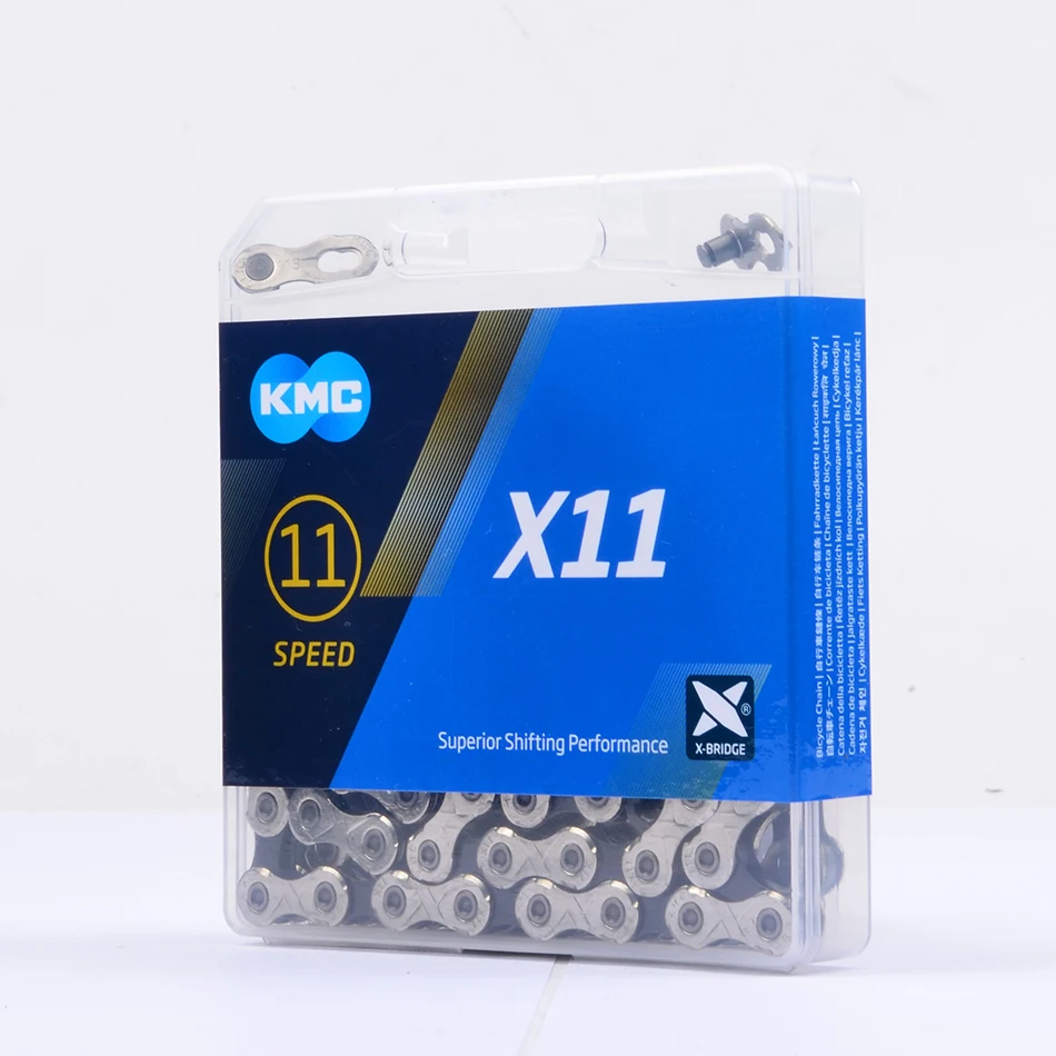 Цепь kmc X8 X9 X10 X11 цепь велосипеда MTB 116L 118L 126L ссылки Аксессуары для велосипеда 8S 9S 10S 11 цепь kmc для roadbike
