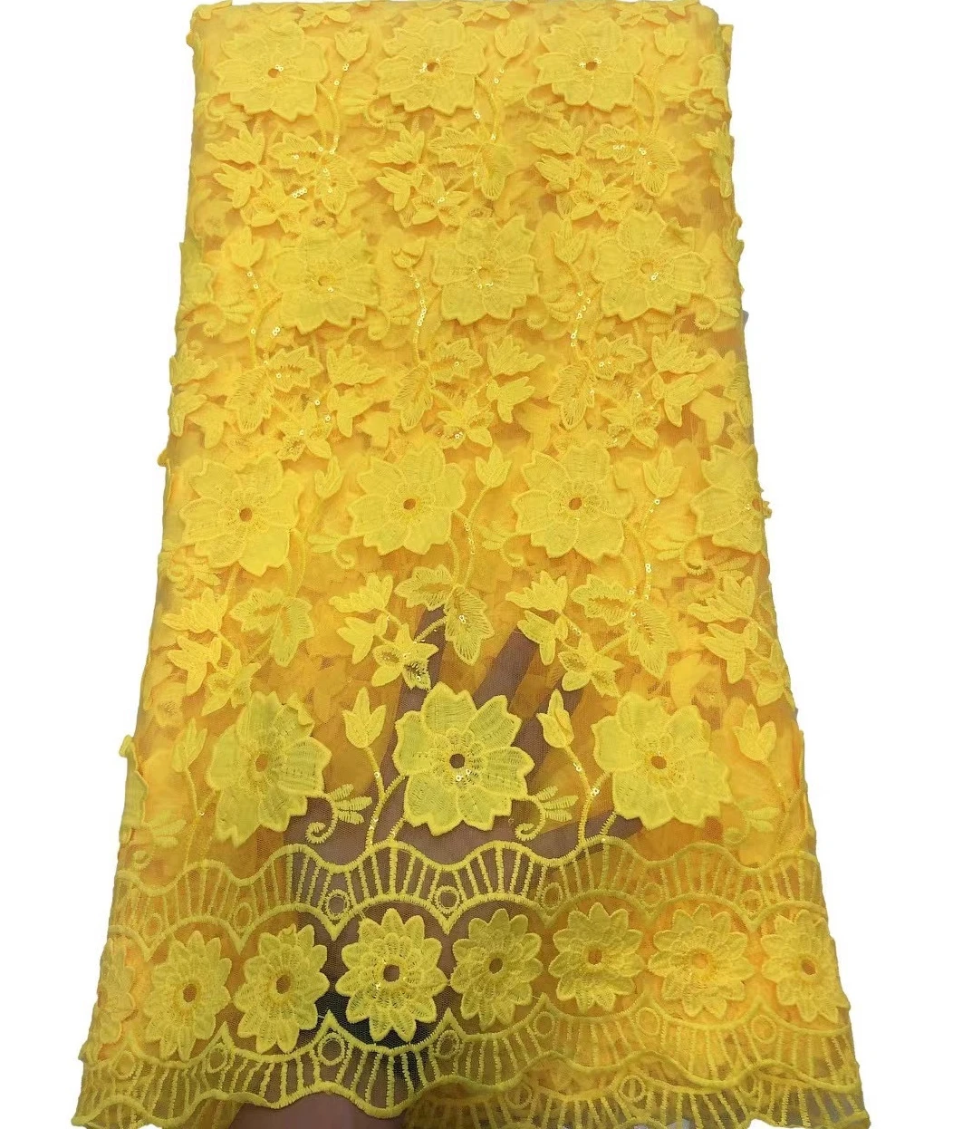 

Африканская кружевная ткань высокого качества, нигерийская вышитая тюль, кружево с последовательными тканями для свадебного шитья TS9412