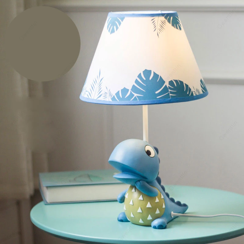 Настольные лампы с рисунком динозавра для спальни детская комната мальчиков