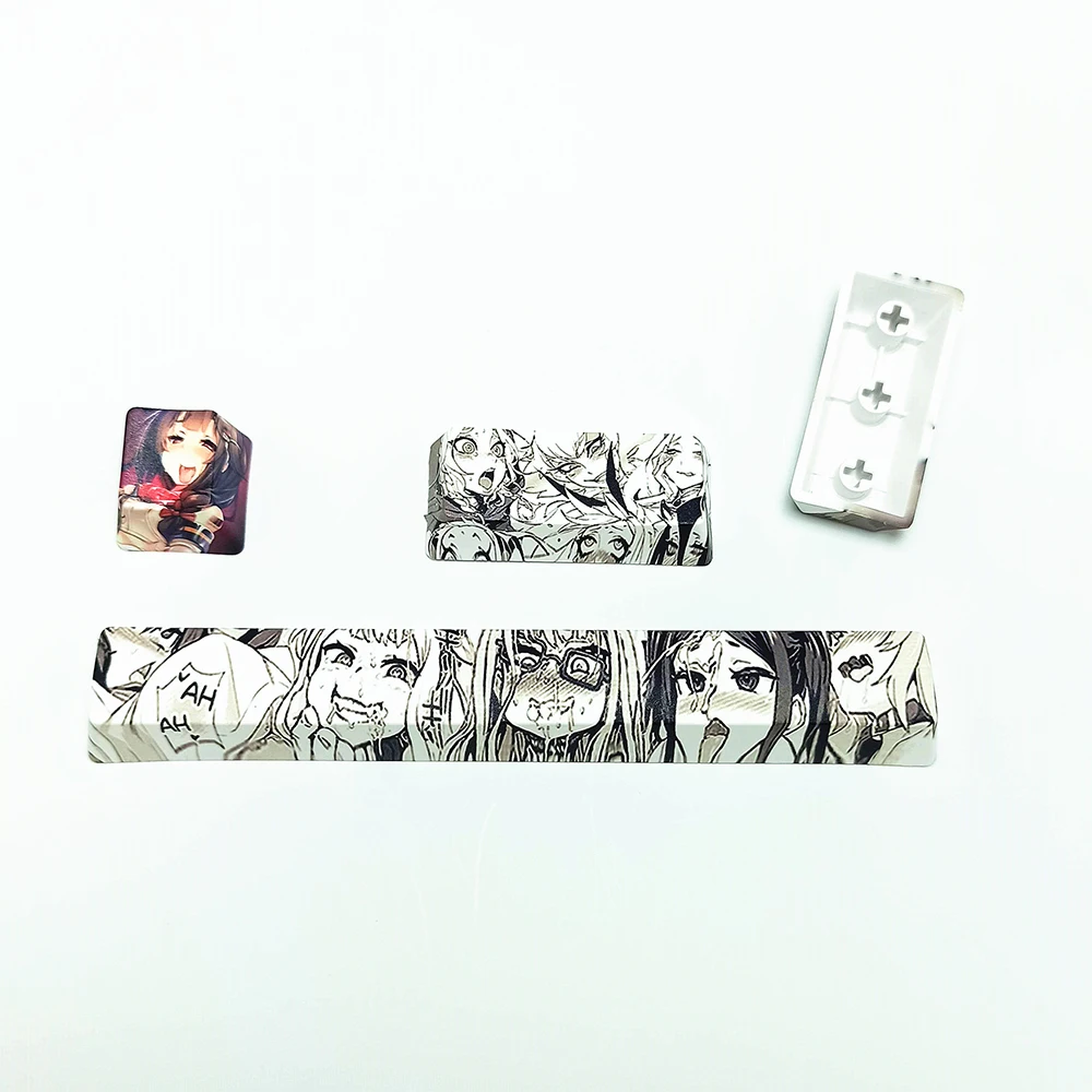 Аниме-ролевой дизайн ESC Enter Space Bar Keycaps для механической клавиатуры Cherry Mx Gateron Kailh Box TTC Switch OEM Profile Key Cap.