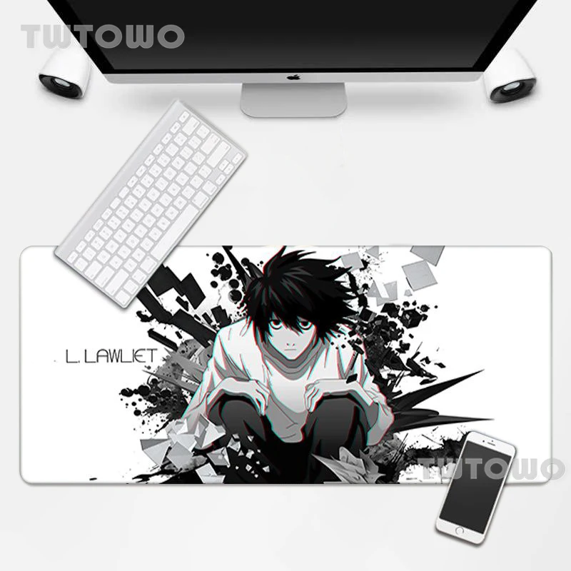 

Death Note My Favorite Gamer Desk Mat Desktop Mouse Pad MousePads Keyboard Pad Laptop Non-slip New Custom Carpet PC Desk Pad