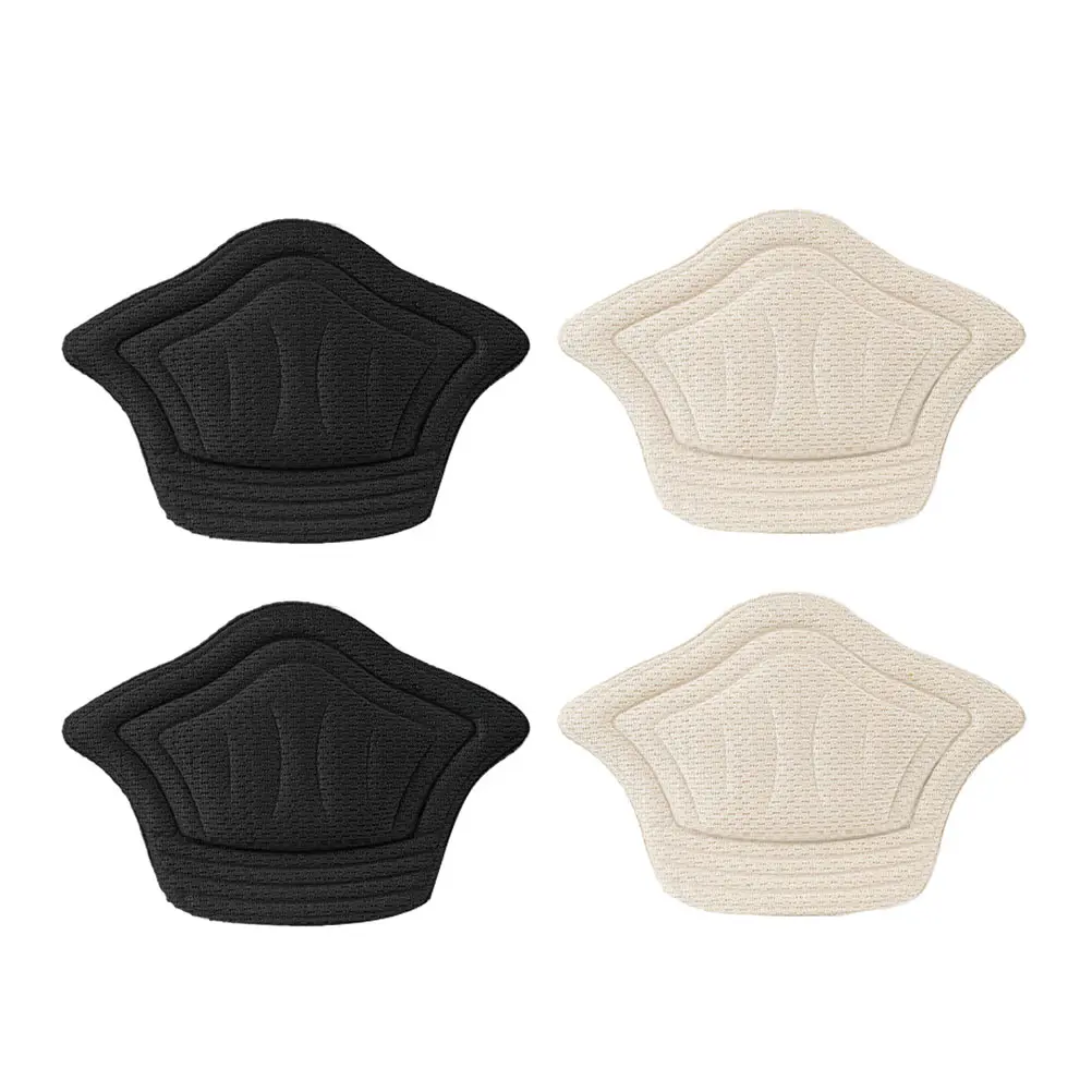 

4 Pairs of Sneaker Heel Pads Comfortable Shoe Heel Stickers Heel Patches