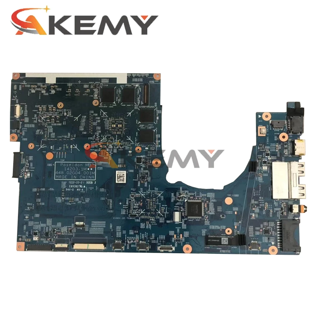

Akemy 14204-1M 448.02G13.001M for ACER VN7-791 VN7-791G Laptop motherboard CPU i5 4210H GTX860M DDR3 100% test work