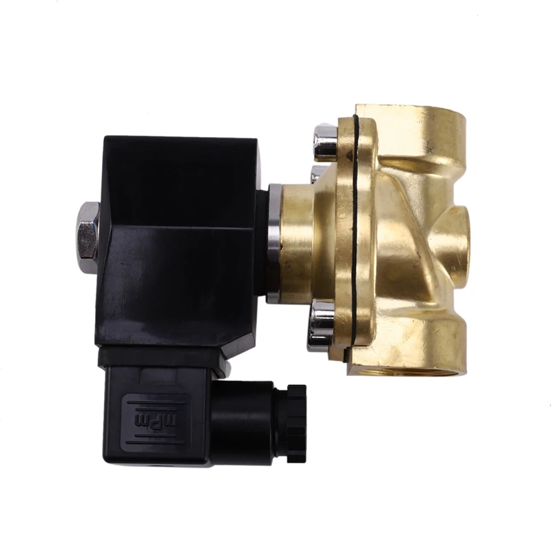 

Normally Closed Solenoid Valve Water Valve, IP65 Fully Enclosed Coil, AC220V G3/4 inch