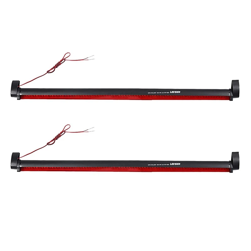 

2 шт., универсальные красные Автомобильные стоп-светильник, 80 светодиодов