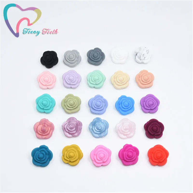 10 шт. детский силиконовый Прорезыватель для зубов с жемчугом|Детские