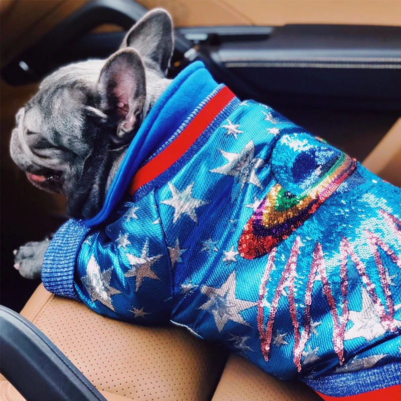 SUPREPET пальто для собак зимнее французского бульдога роскошный Теплый Спорт с