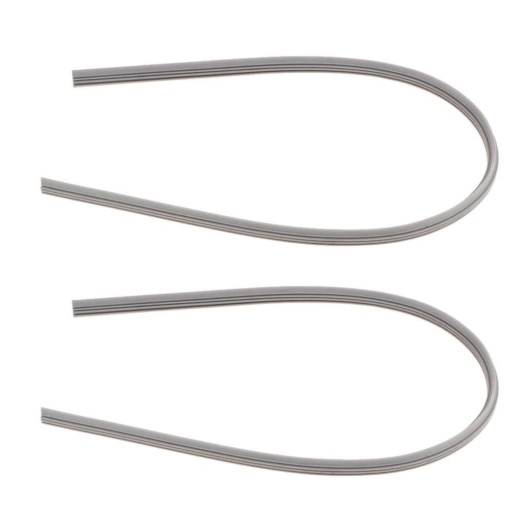 

1 Pair Universal Car Window Boneless Wiper Silicone Strips 26 Inch