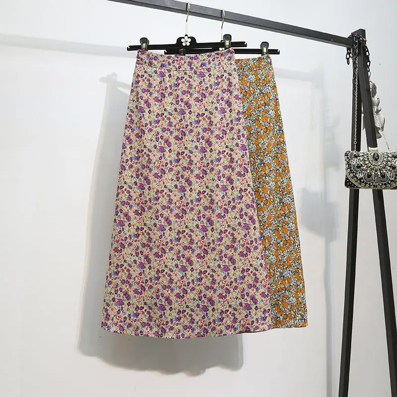 Юбка женская трапециевидная в горошек Офисная облегающая модная уличная одежда