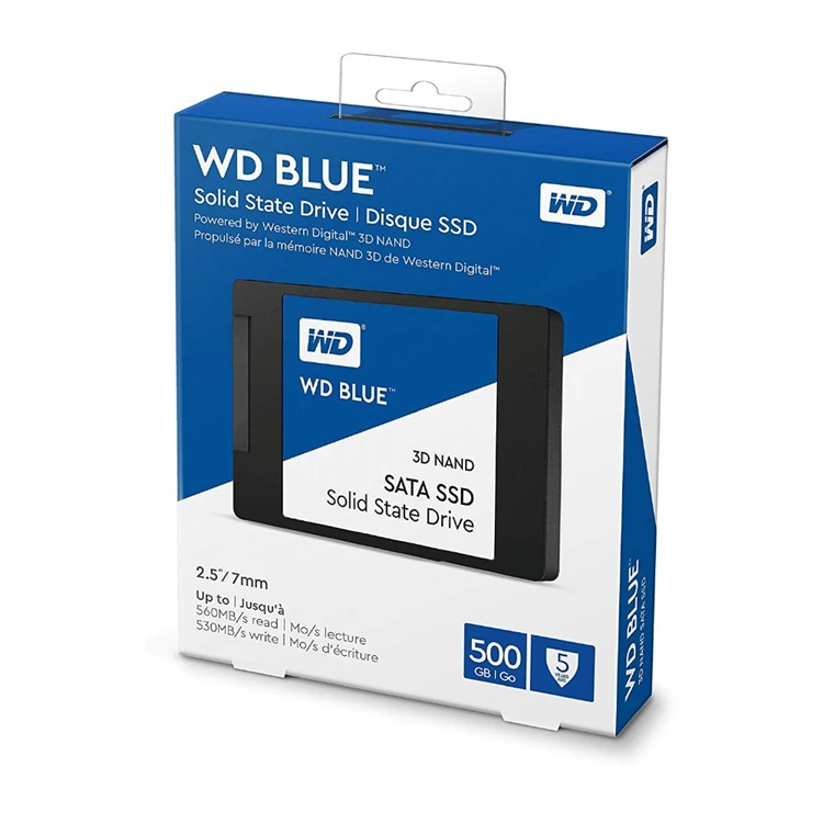 WESTERN DIGITAL WD Blue 3D NAND SSD 250 ГБ 500 ГБ 1 ТБ SATAIII Внутренние твердотельные диски 2," SSD жесткий диск для ноутбука