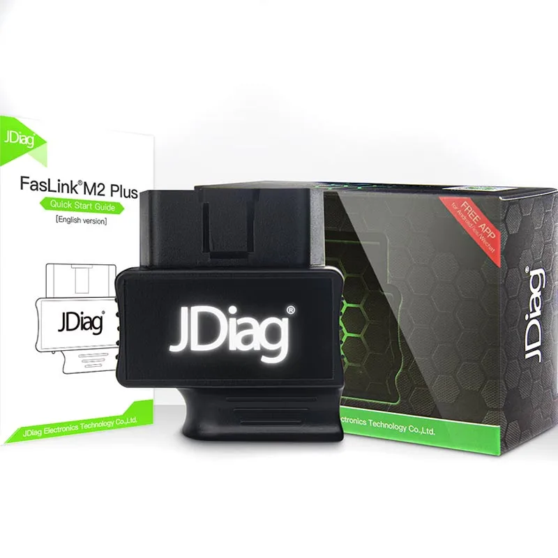 JDiag Faslink M2 Bluetooth 4 2 OBD2 сканер проверка двигателя считыватель световых кодов