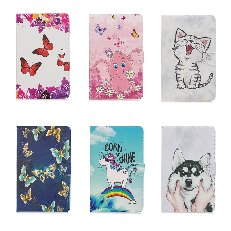 

Case for Amazon Kindle Fire HD 8 HD8 Plus 2020 Cute Unicorn Cat Painted PU Leather Case for Amazon Kindle Fire HD 8 for Kids