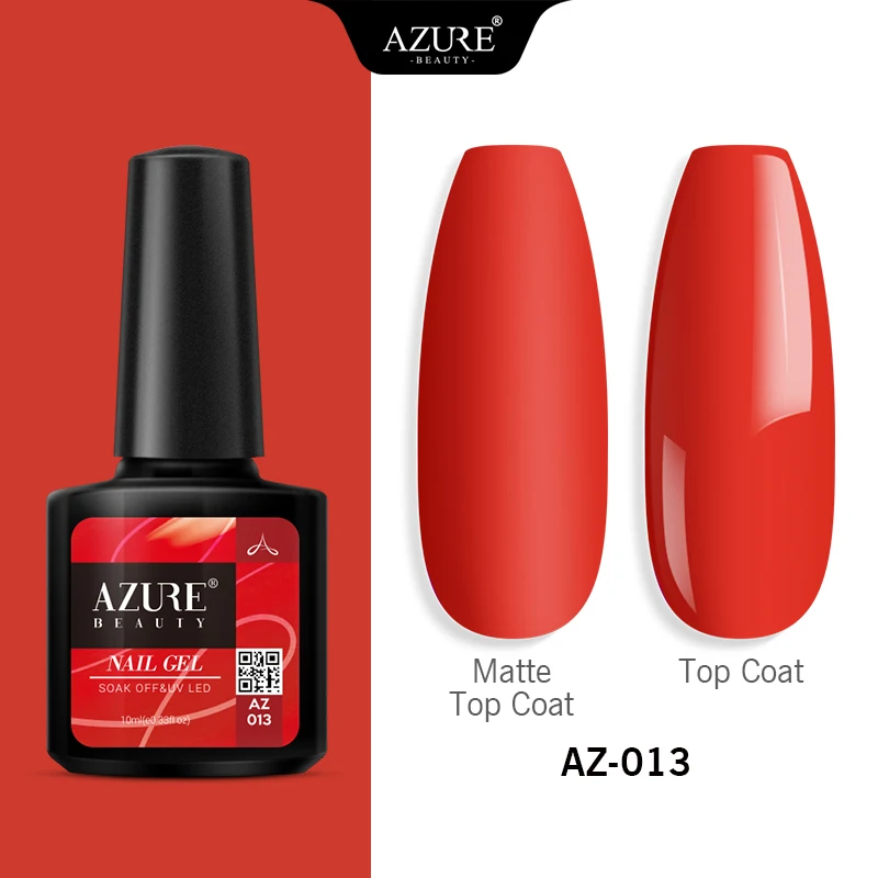 Azure beauty новейший Гель-лак для ногтей 10 мл замачивающийся Блестящий светодиодный Гель-лак для Ногтей Стойкий Гибридный лак Полупостоянный гель - Цвет: 13