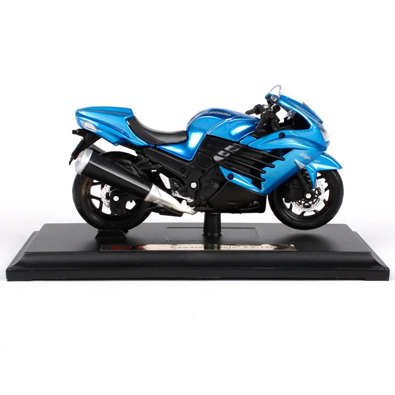Модели мотоциклов Maisto Kawasaki Ninja модели 1:18 литые подарок на день рождения игрушка