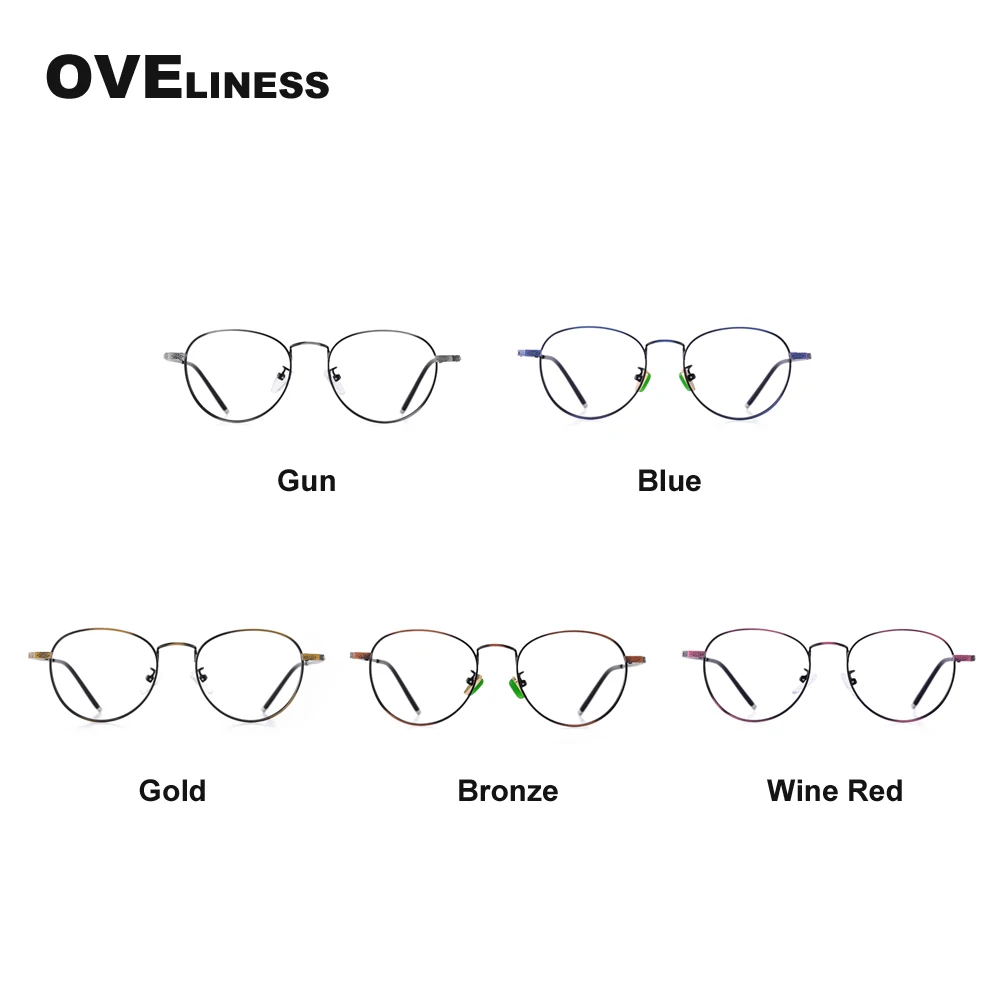 Очки для чтения с защитой от синего света круглые очки дальнозоркости