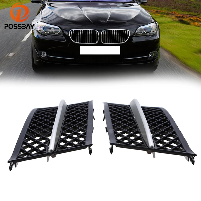 Решетка переднего нижнего бампера POSSBAY для BMW 5 серии F10/F18 седан/Фургон 2011 2012 2013