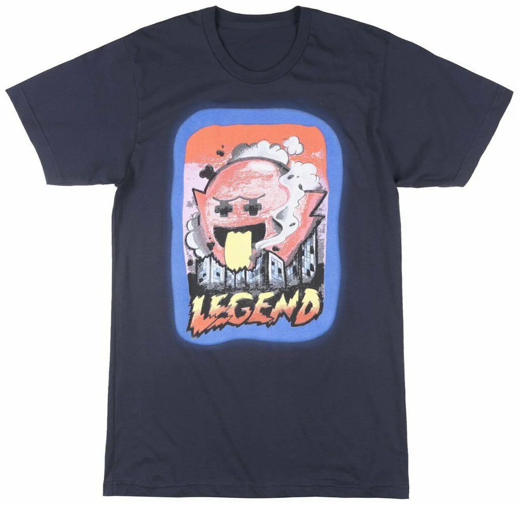 Розовая футболка с коротким рукавом изображением дельфина курящего призрака