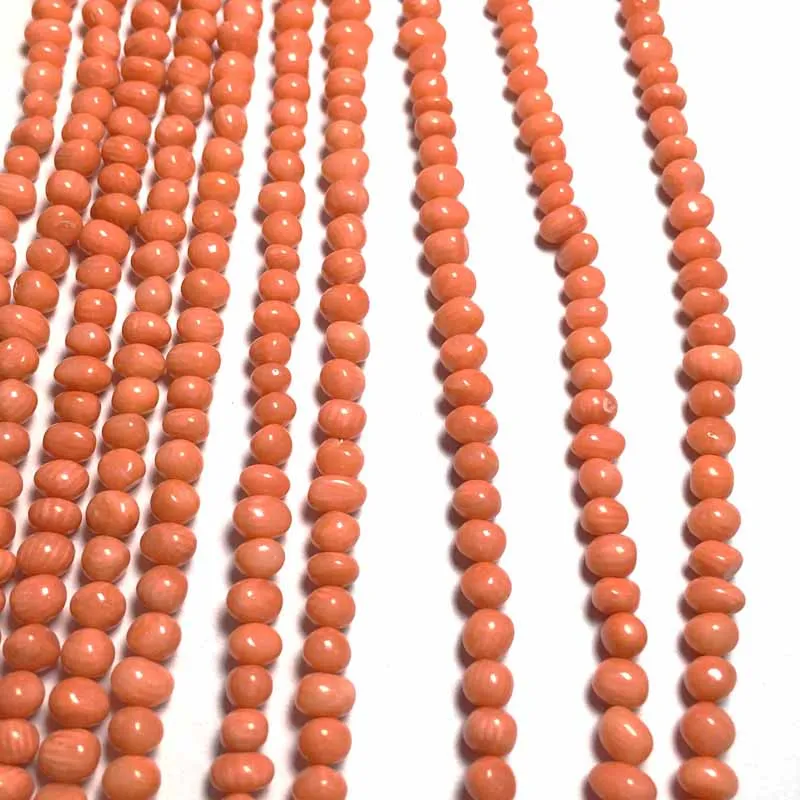 Natural Stone coral beads Round shape loose isolation for Jewelry Making DIY bracelet necklace Accessories | Украшения и