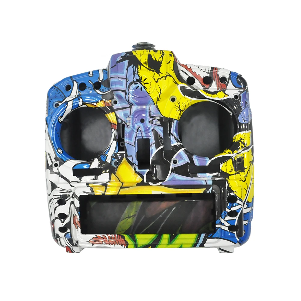Frsky Taranis X9D Plus корпус передатчика водопроводный чехол/углеродное волокно/Рок Монстр для радиоуправляемого дрона FPV гоночный чехол