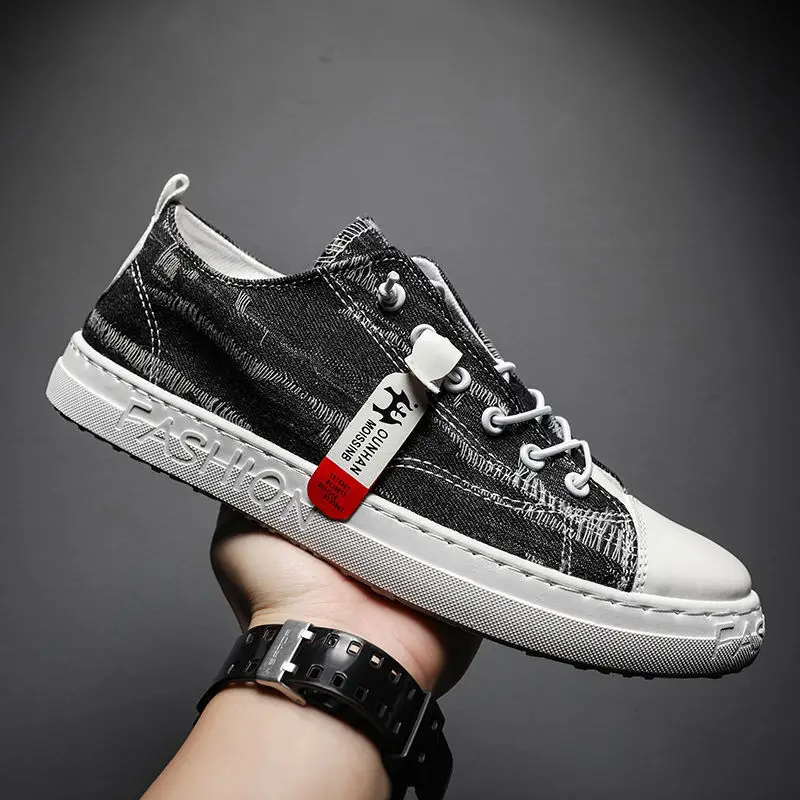 

2021 Low-cut Trainers Canvas Flat Shoes Women Casual Vulcanize Shoes New Women Summer Autumn Sneakers Ladies WDHKUN