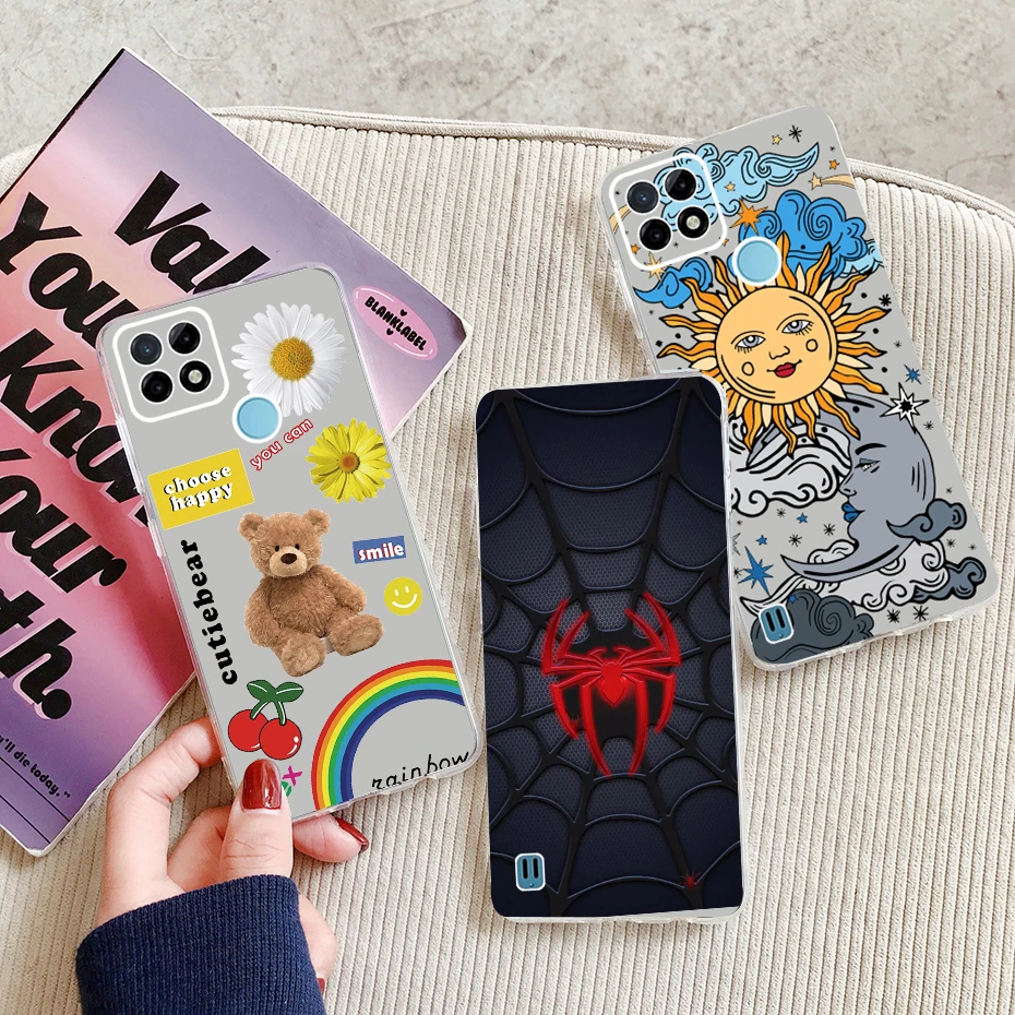 realme c21y c25y case soft silicon tpu back cover phone case for oppo realme c21y c25y 4g c 25y c 21y 21 y case rmx3261 6 5 inch free global shipping