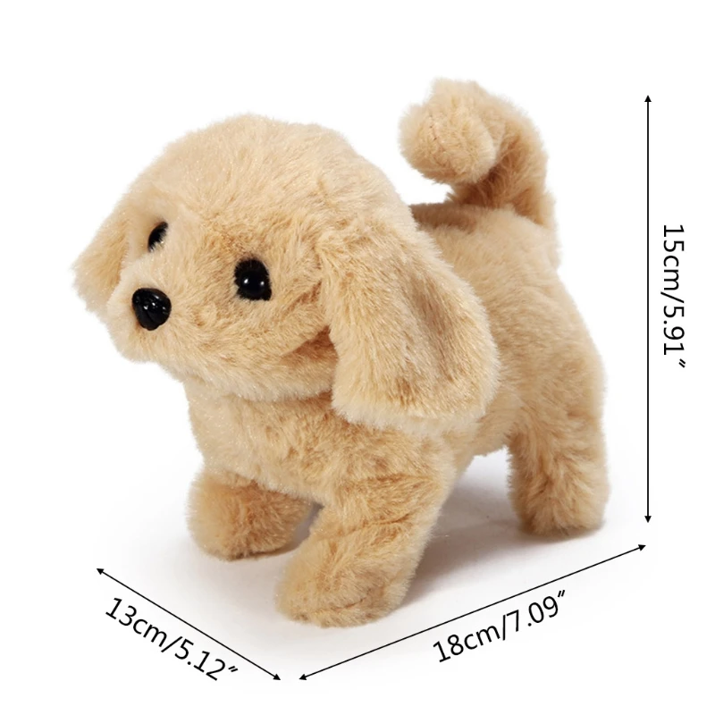 

18cm/7inch Plush Baby Toy Stuffed Animal Electronic Dog Novelty Gift for Kids