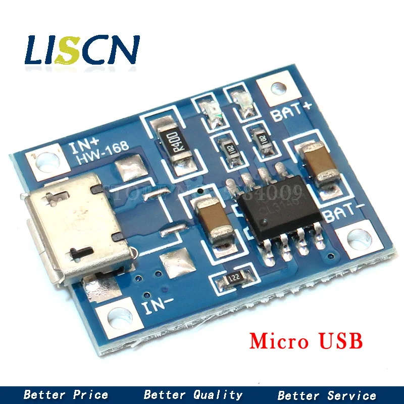 10 шт. зарядная плата TP4056 с Micro USB 5 В 1A 18650 | Обустройство дома